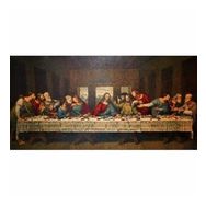 70x90 cm Leonardo ve Son Yemek Sayılarla Boyama Seti Rulo Duvar Sticker