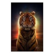 70x90 cm Ritüel Kaplanı Sayılarla Boyama Seti Rulo Duvar Sticker