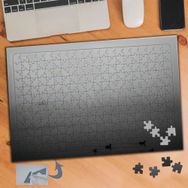 713 Sisli Havada Göldeki Ördekler 240 Parça Puzzle Yapboz Tablo