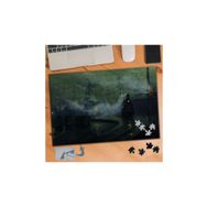 715 Akşam Vakti Dumanlı Tren Yolu 240 Parça Puzzle Yapboz Tablo