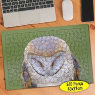 72796342 Uyuyan Sevimli Hayvan Baykuş 240 Parça Puzzle Yapboz