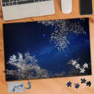 736 Yerden Gökyüzü Çekimi Yıldız 240 Parça Puzzle Yapboz Tablo
