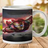 7365 Marvel Avengers Kahraman Demir Adam Baskılı Kupa Bardak