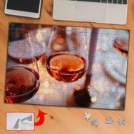 7420D Loş Işıkta İçeçekler 240 Parça Puzzle Yapboz Tablo