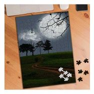74457 Ay Işığı ve Ağaçlar 240 Parça Puzzle Yapboz