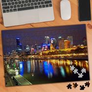 74603 Binalar ve Şehrin Gece Manzarası 240 Parça Puzzle Yapboz