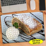 74738 Viyana Usulü Strudel Turta Yiyecek 240 Parça Puzzle Yapboz