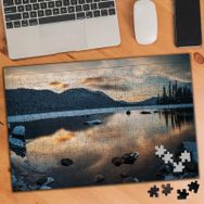 74775 Kış Mevsimi ve Doğa Manzarası 240 Parça Puzzle Yapboz