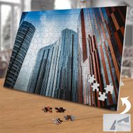 74855 Gökdelen Binalar Mimari Yapı 240 Parça Puzzle Yapboz
