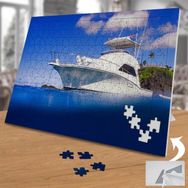 74860 Mavi Denizde Tekne Gezintisi 240 Parça Puzzle Yapboz