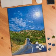 74861 Gökyüzü Dağlar ve Orman Yolu 240 Parça Puzzle Yapboz