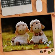 75109 İki Sevimli Kuzucuklar 240 Parça Puzzle Yapboz