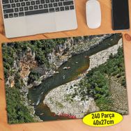 75144446 Dere ve Ağaçlar Doğa Manzarası 240 Parça Puzzle Yapboz