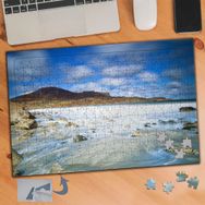752 Issız Adada Deniz Manzara 240 Parça Puzzle Yapboz Tablo