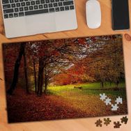 75286 Sonbaharda Sararmış Yapraklar 240 Parça Puzzle Yapboz