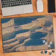 75303 Beyaz Pamukkale Travertenleri 240 Parça Puzzle Yapboz