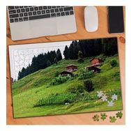 75321 Yeşil Çam Ağaçları Evler 240 Parça Puzzle Yapboz