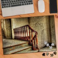 75340 Eski Virane Evin Ahşap Merdivenler 240 Parça Puzzle Yapboz