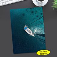 75805118 Deniz Ortasında Tekne 240 Parça Puzzle Yapboz