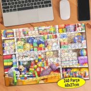 75928297 Oyuncak Dükkanı Renkli Dünya 240 Parça Puzzle Yapboz