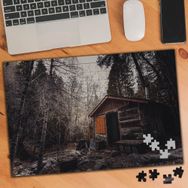76460 Orman İçinde Dağ Evi 240 Parça Puzzle Yapboz