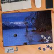 778 Göl Kenarında Çalılar 240 Parça Puzzle Yapboz Tablo