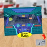 7911139 Uzay Mekiği İç Tasarımı 99 Parça Puzzle Yapboz Tablo