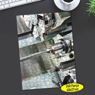 79727702 CNC Elmas Kesim Takım Tezgahı 240 Parça Puzzle Yapboz