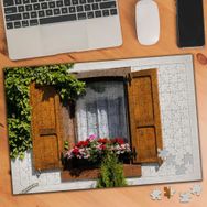 798055 Pencere Önü Çiçekleri 240 Parça Puzzle Yapboz