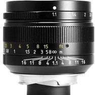 7artisans Leica M-Mount Siyah 50 mm F1.1 Fixed Lens