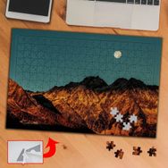 7E0ED Dağ Tepesinde Dolunay 240 Parça Puzzle Yapboz Tablo