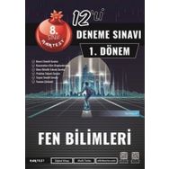 8. Sınıf 1. Dönem Mod 12 Fen Bilimleri Deneme Sınavı - Nartest Yayınevi