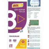 8. Sınıf 2022 Fen Bilimleri Çek Kopar Testler - Pergel Yayınları