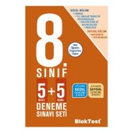 8. Sınıf 5+5 Sözel Bölüm Deneme Sınavı Blok Test Yayınları
