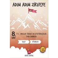 8. Sınıf Adım Adım Zirveye TC İnkılap Tarihi ve Atatürkçülük Soru Bankası-Newton Yayınları