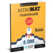 8. Sınıf Astromat Matematik 5 Deneme Sınavı - İrrasyonel Yayınları