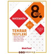 8. Sınıf Bloktest Matematik Tekrar Testleri Tudem Yayınları