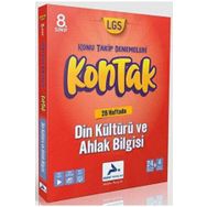 8. Sınıf Din Kültürü ve Ahlak Bilgisi 28 Kontak Deneme PRF Paraf Yayınları