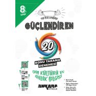 8. Sınıf Din Kültürü ve Ahlak Bilgisi Güçlendiren 20 Konu Tarama Denemesi Ankara Yayıncılık