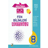 8. Sınıf DKS 4B Fen Bilimleri Defterim-Damla Yayınevi