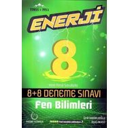 8. Sınıf Fen Bilimleri Enerji 8+8 Deneme Sınavı Palme Yayınları