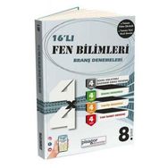 8.sınıf Fen Bilimleri Pisagor 16'lı Branş Denemeleri - Zeka Küpü Yayınları