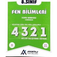 8. Sınıf Fen Bilimleri Soru Bankası+Denemeler-Avantaj Yayınları