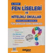 8. Sınıf Fen Liseleri ve Nitelikli Okullar Sınavına Hazırlık Tüm Dersler Soru Bankası - Ankara Yayıncılık Komisyon