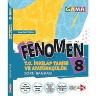 8. Sınıf Fenomen T.C. İnkılap Tarihi ve Atatürkçülük Soru Bankası-Referans Yayınları