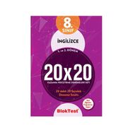 8. Sınıf İngilizce 20x20 Deneme Seti - Tudem Yayınları