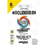 8. Sınıf İngilizce Güçlendiren 30 Konu Tarama Denemesi Ankara Yayıncılık