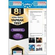 8. Sınıf İngilizce Konu Özetli Yaprak Test Evrensel İletişim Yayınları