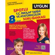 8. Sınıf İnkılap Tarihi Spotlu Soru Bankası Sadık Uygun Yayınları Komisyon Sadık Uygun Yayınları