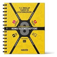 8. Sınıf İnkılap Tarihi ve Atatürkçülük Konu İşleme Defteri Hız Yayınları